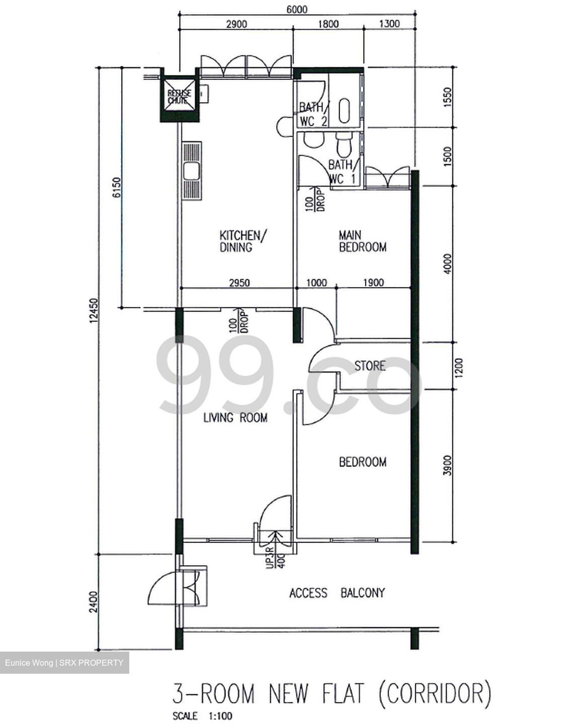 Clementi Avenue 3 (Clementi), HDB HUDC #448956251